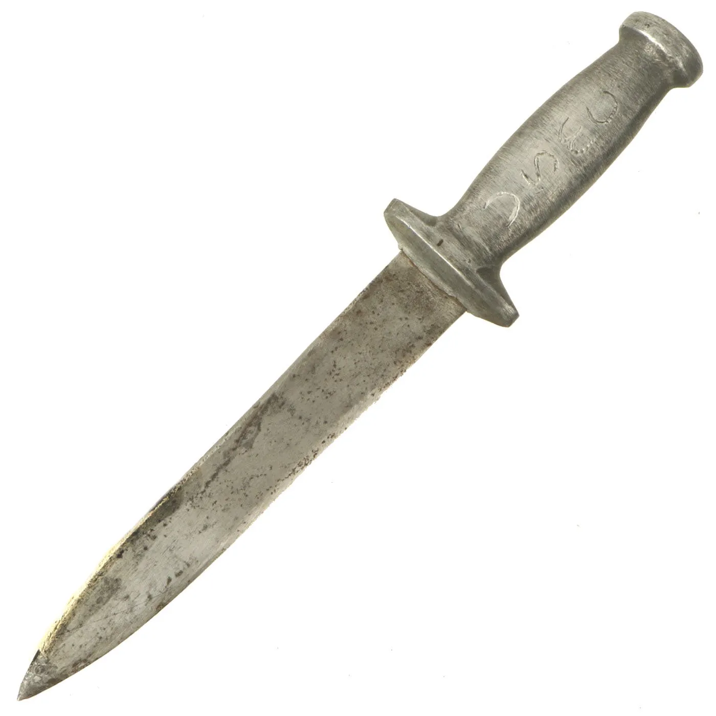 Original WWII U.S. Marine Corps Theater Made Fighting Knife named to Medal of Honor Recipient Sgt. Elbert L. Kinser