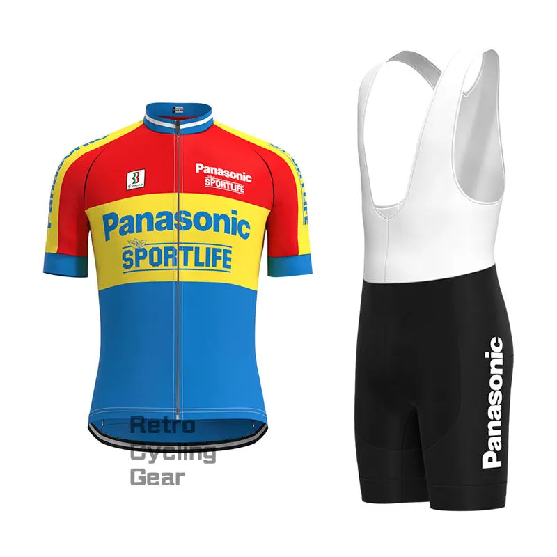 Panasonic Retro Long Sleeve Cycling Kit