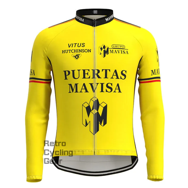 Puertas Retro Long Sleeve Cycling Kit