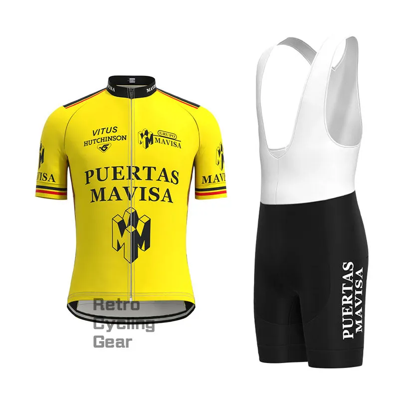 Puertas Retro Long Sleeve Cycling Kit