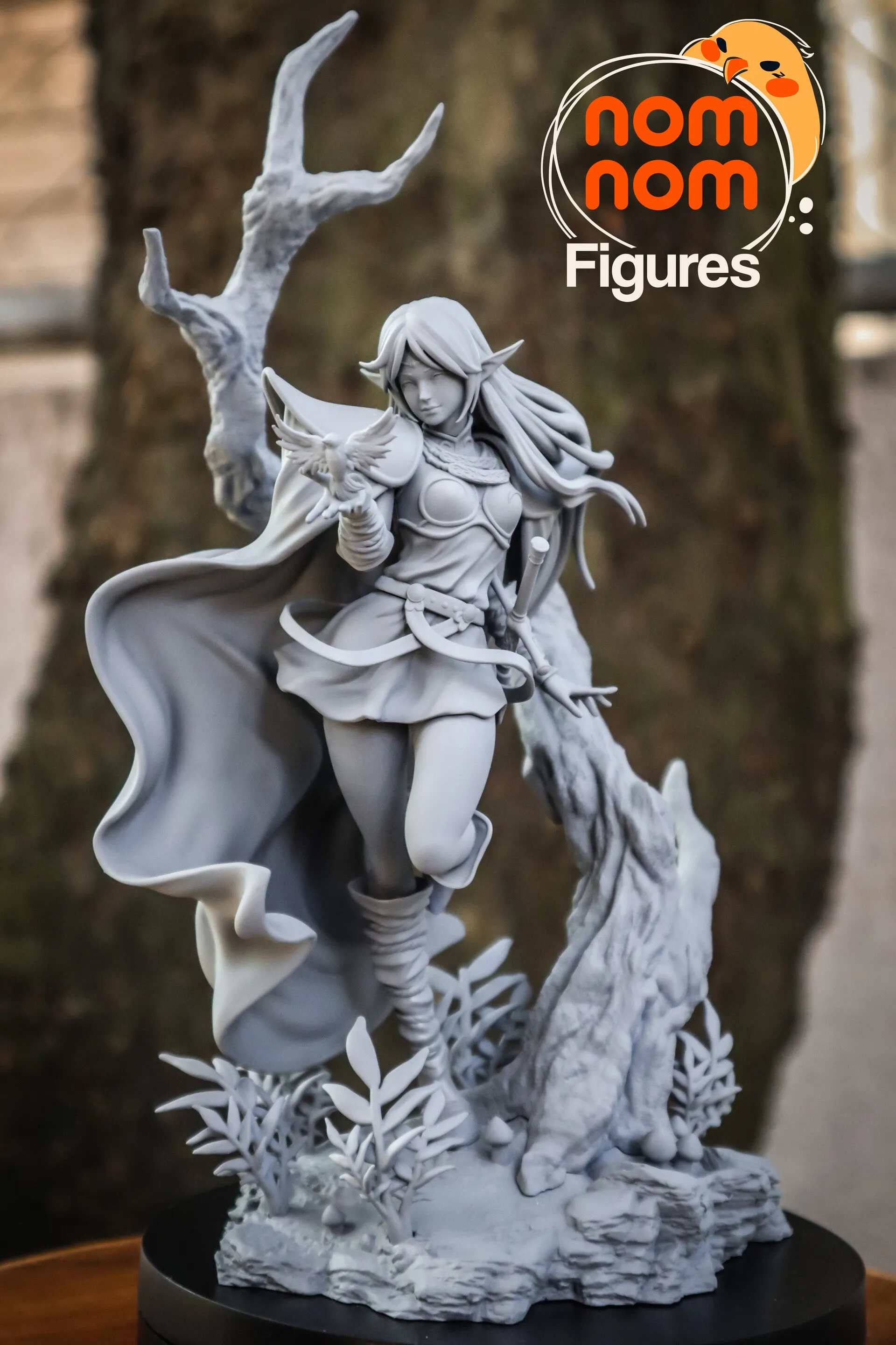 Record of Lodoss War - Deedlit Printed Model by Nomnom Figures