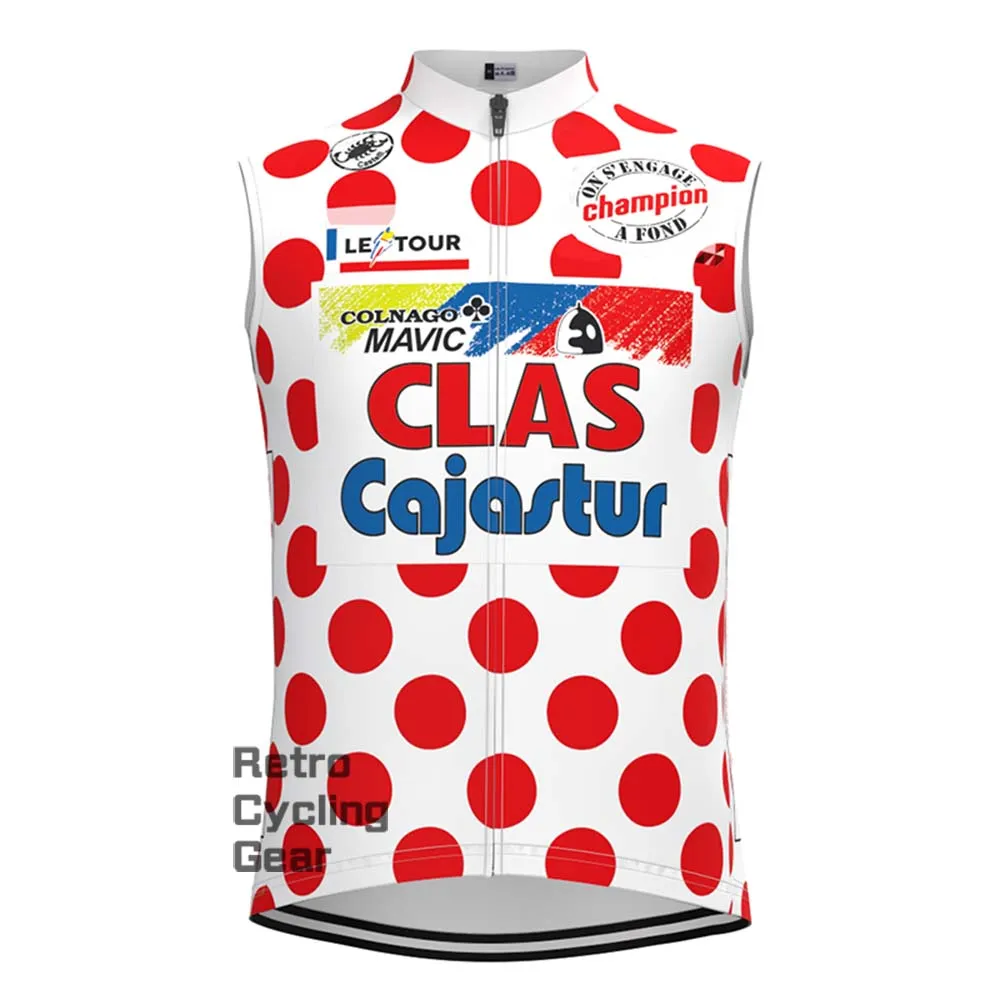 Red dot CLAS Retro Long Sleeve Cycling Kits