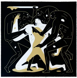 Revenge Night Silkscreen Print by Cleon Peterson