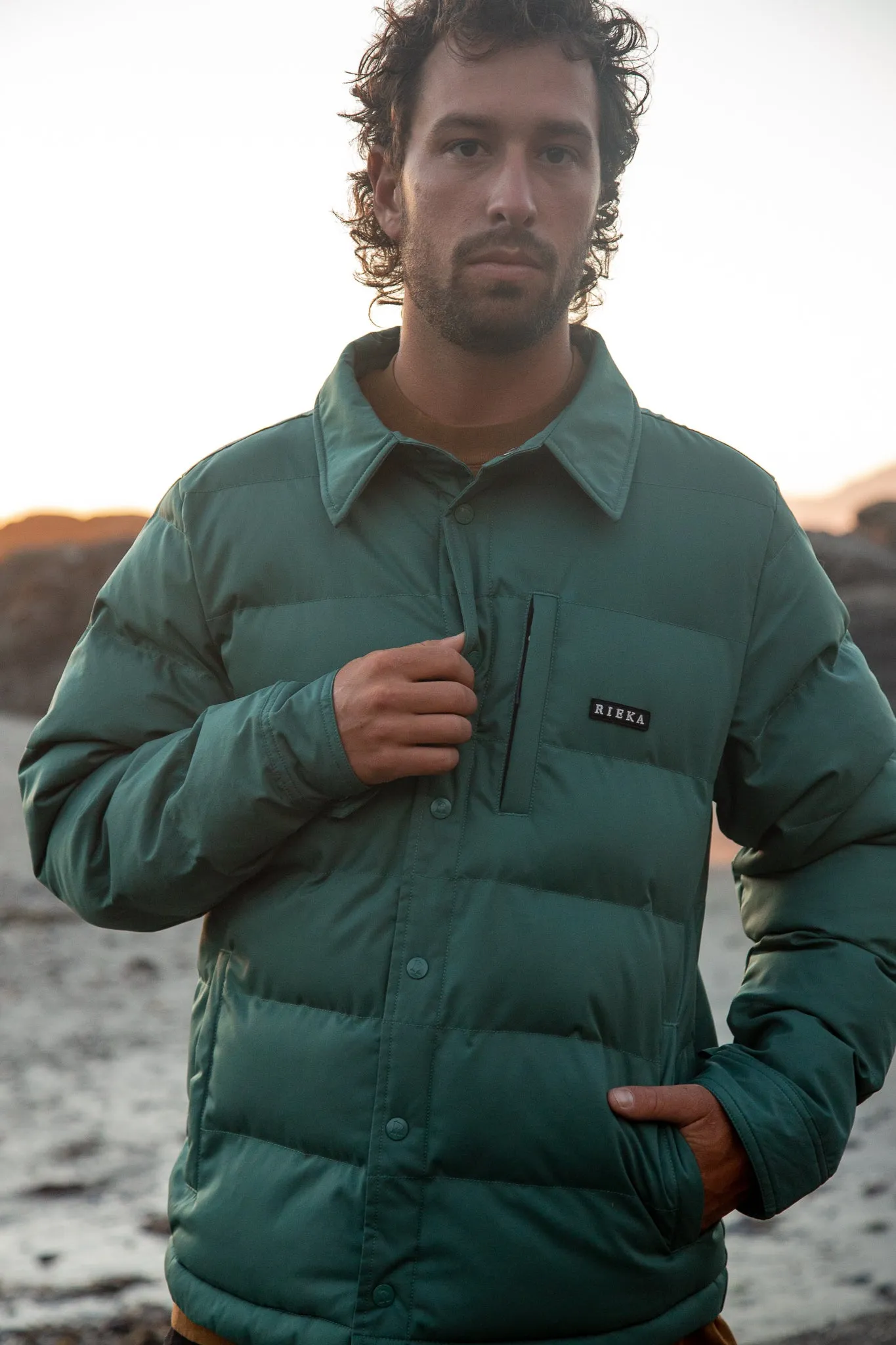 Rieka puffy Island jacket