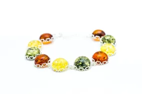 Round Candy Amber Bracelet