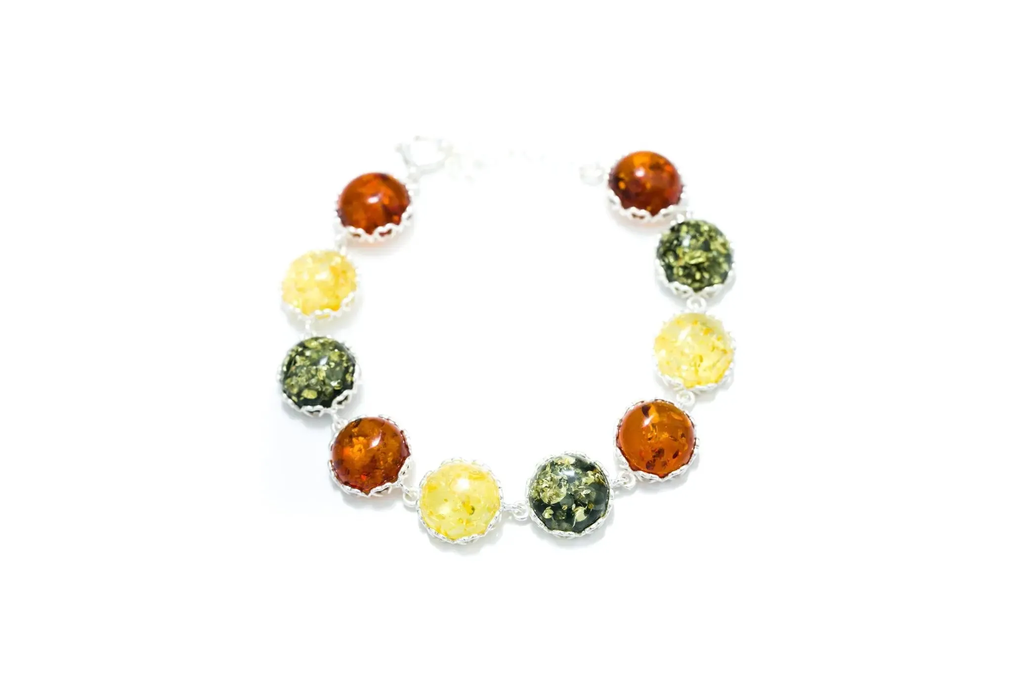 Round Candy Amber Bracelet