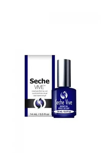 Seche Vive Instant Gel Effect Top Coat 0.5 oz.