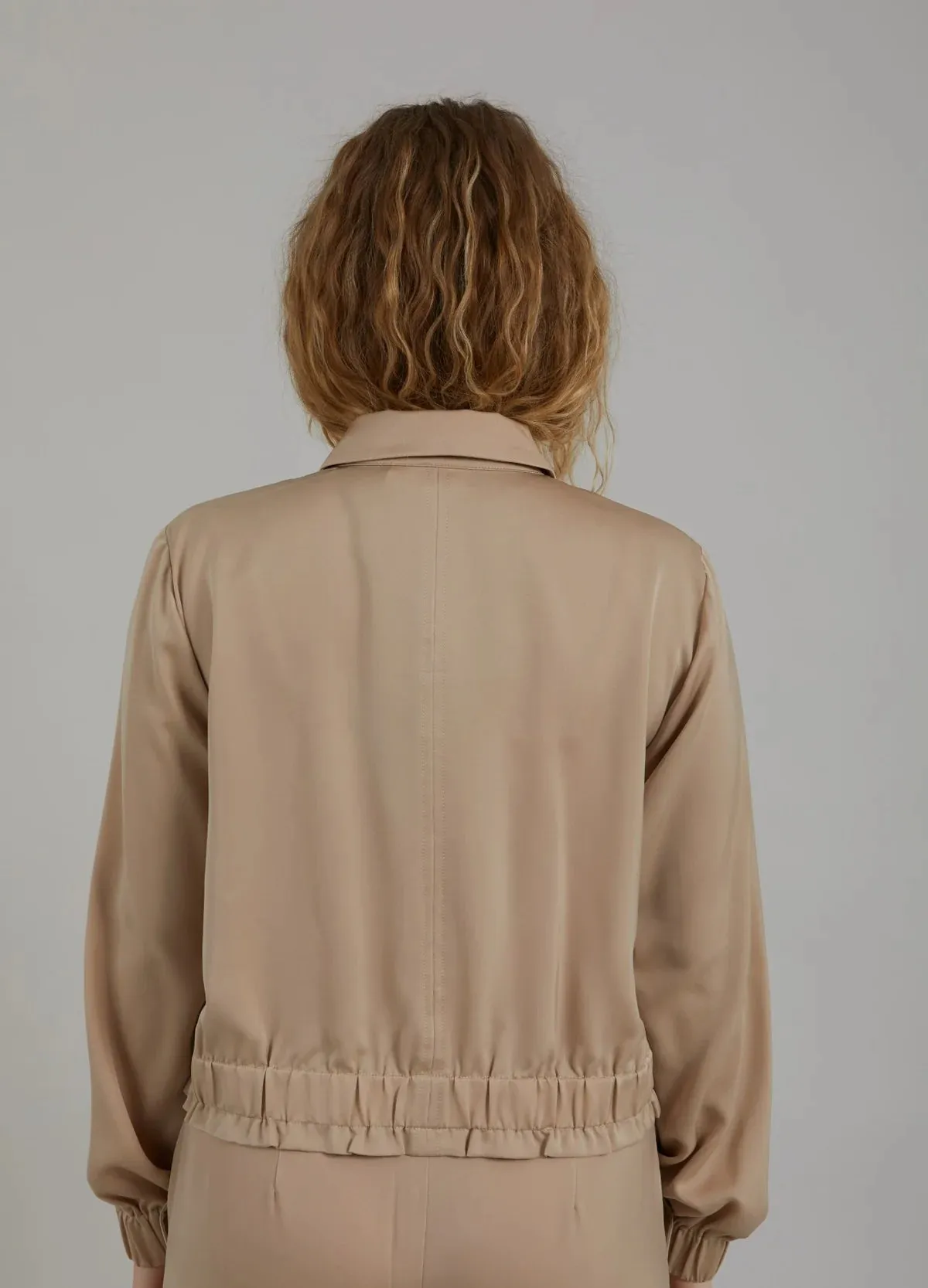 Short Jacket with Pockets