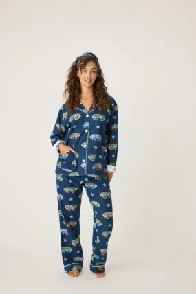 Ski You Later Flannel PJ Set