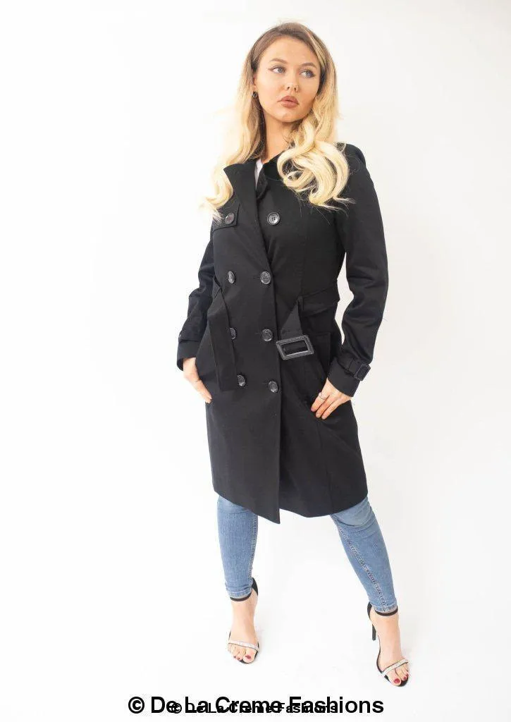 Slim Fit Lightweight Trench Coat