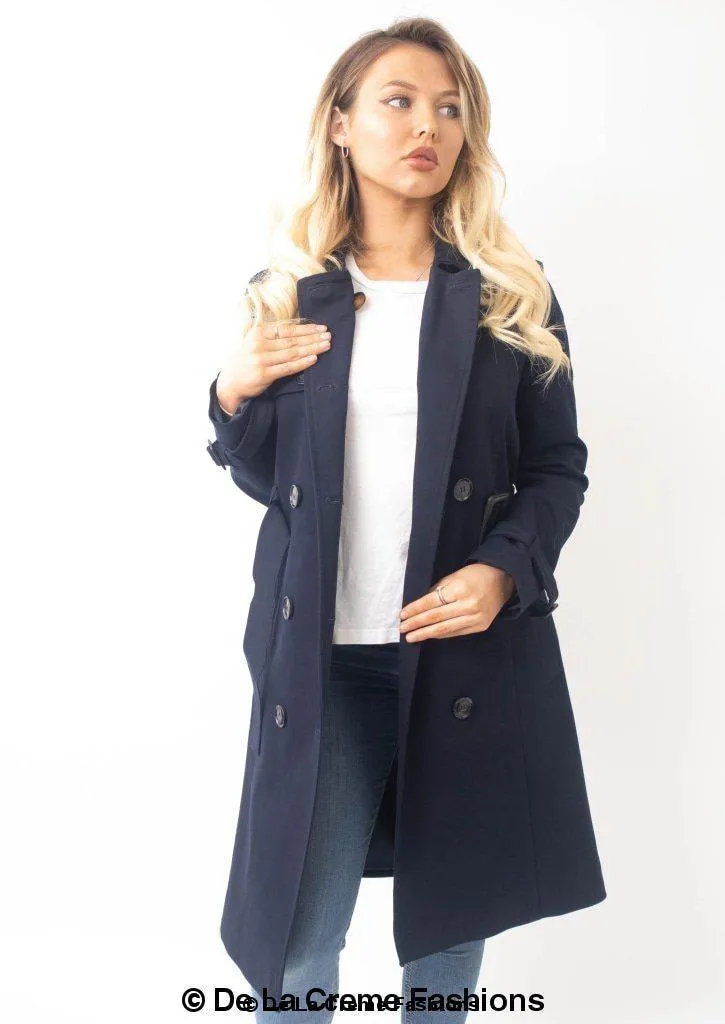 Slim Fit Lightweight Trench Coat