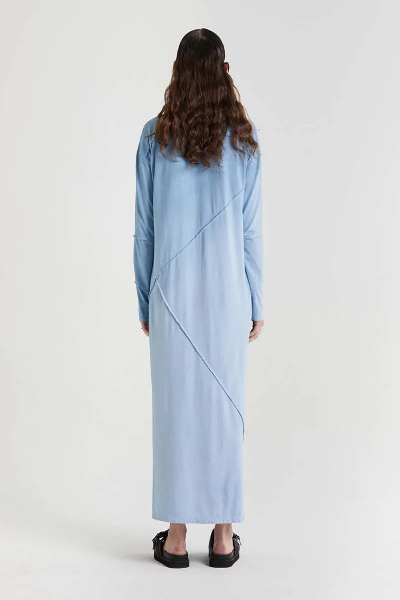 Stolen Girlfriends Club - Jigsaw Maxi Dress - Blue Fade