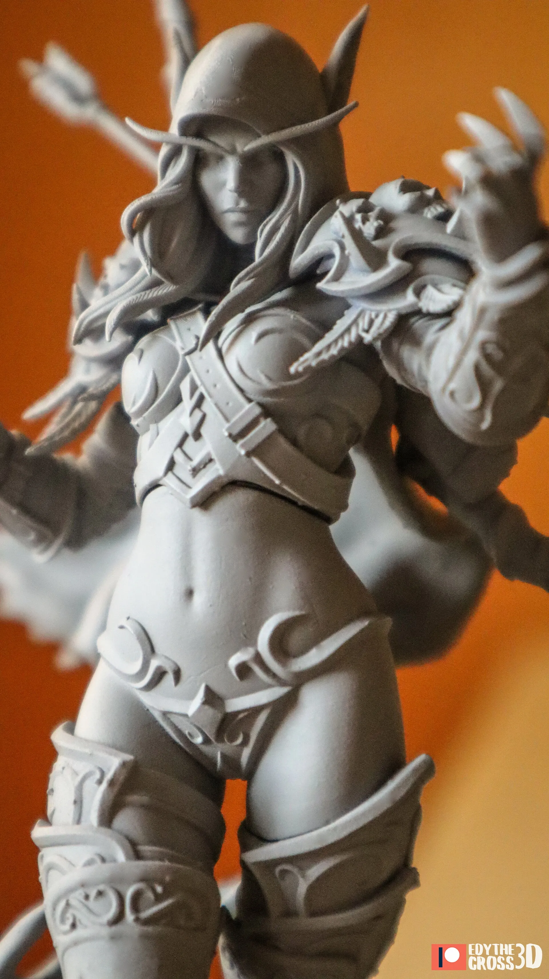 Sylvanas Windrunner - World of Warcraft Printed Model by Nomnom Figures