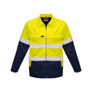 Syzmik  Workwear | Men's Hi Vis Cotton Drill Jacket | ZJ590