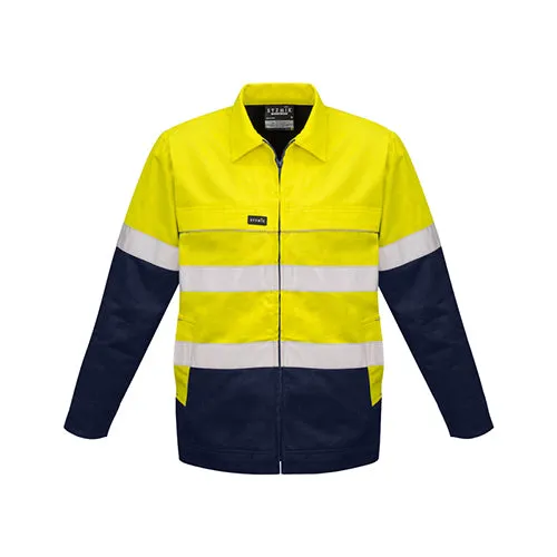 Syzmik  Workwear | Men's Hi Vis Cotton Drill Jacket | ZJ590