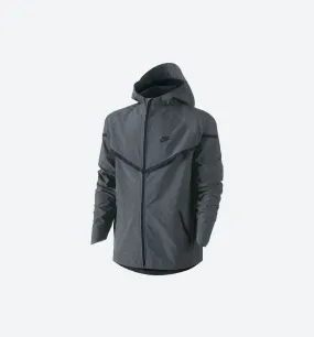 Tech Windrunner Mens Jacket - Cool Grey/Obsidian