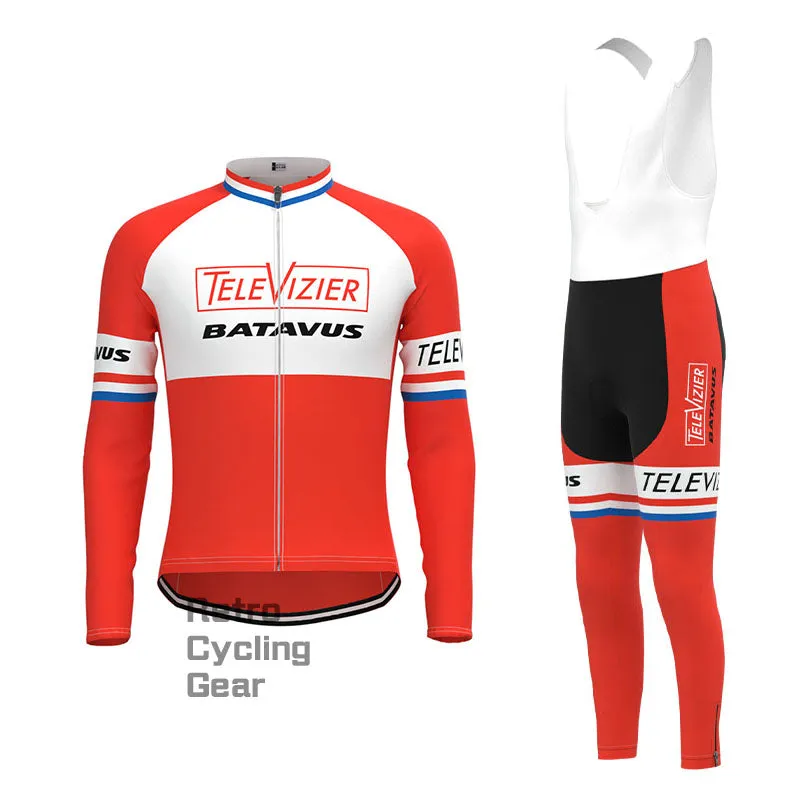 Televizier Retro Long Sleeve Cycling Kit