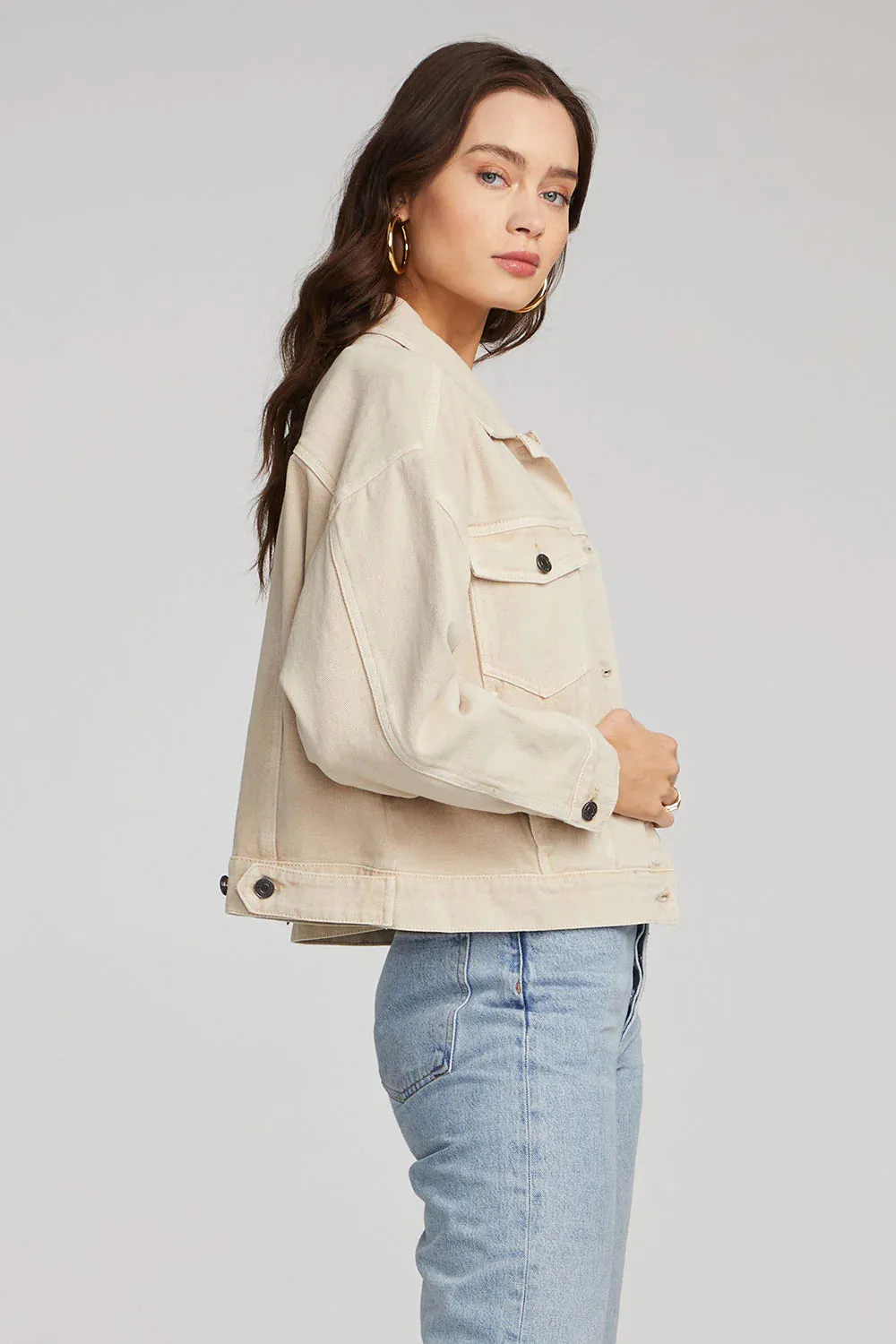 The Rowan Denim Jacket by Saltwater Luxe