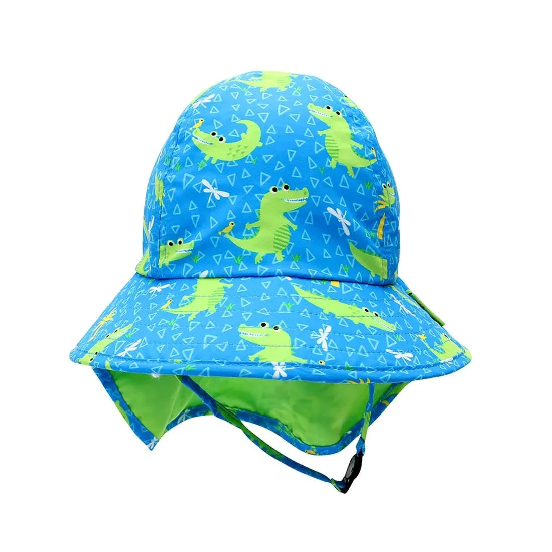 UPF 50  Cape Sun hat - Alligator