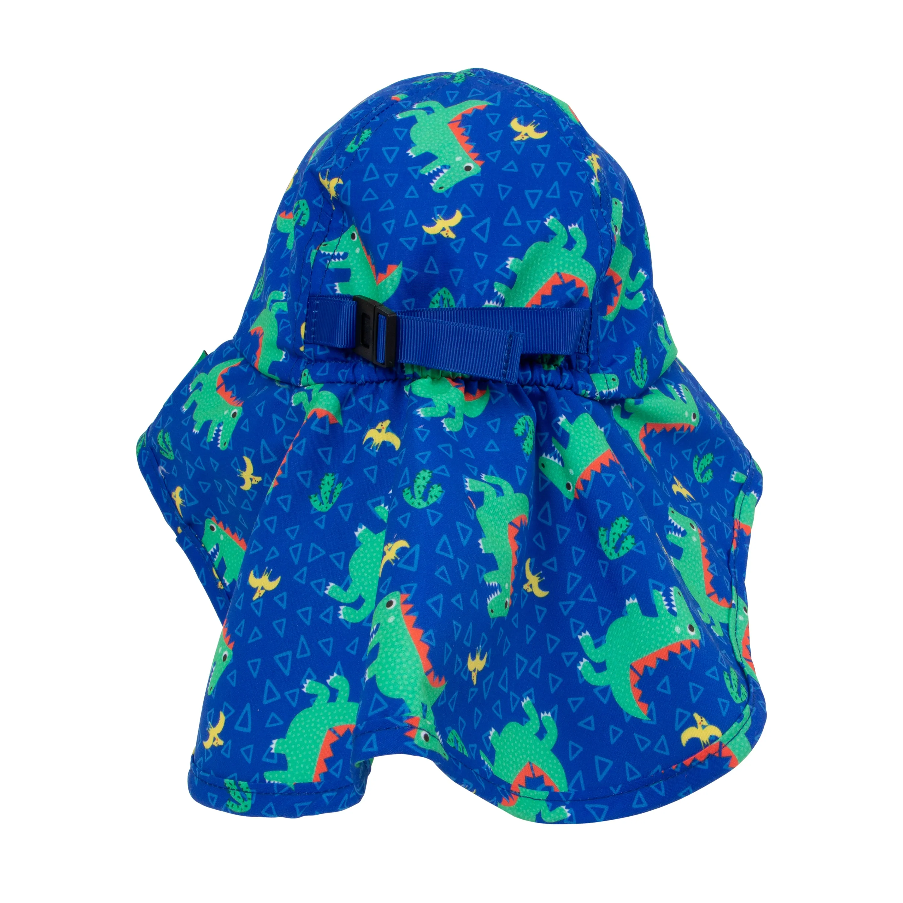 UPF 50  Cape Sun hat - Dinosaur