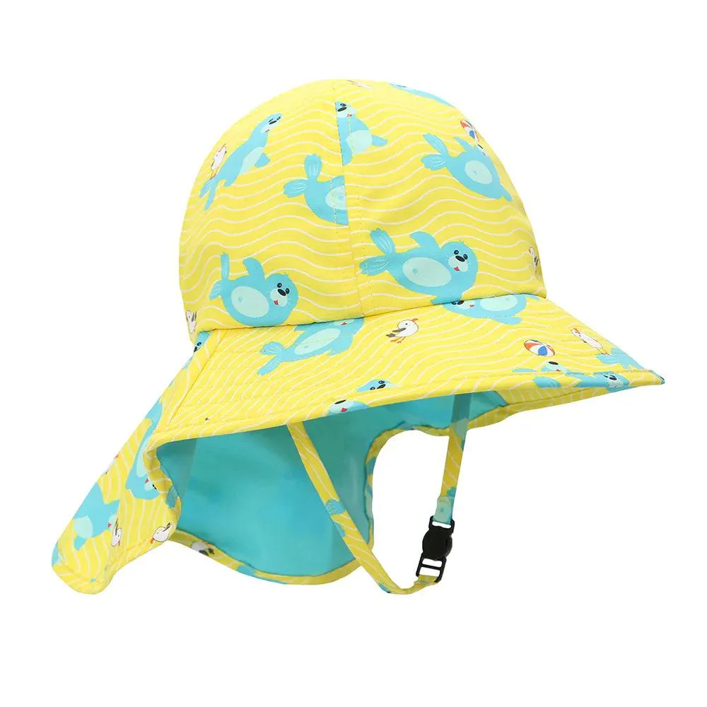 UPF 50  Cape Sun hat - Seal