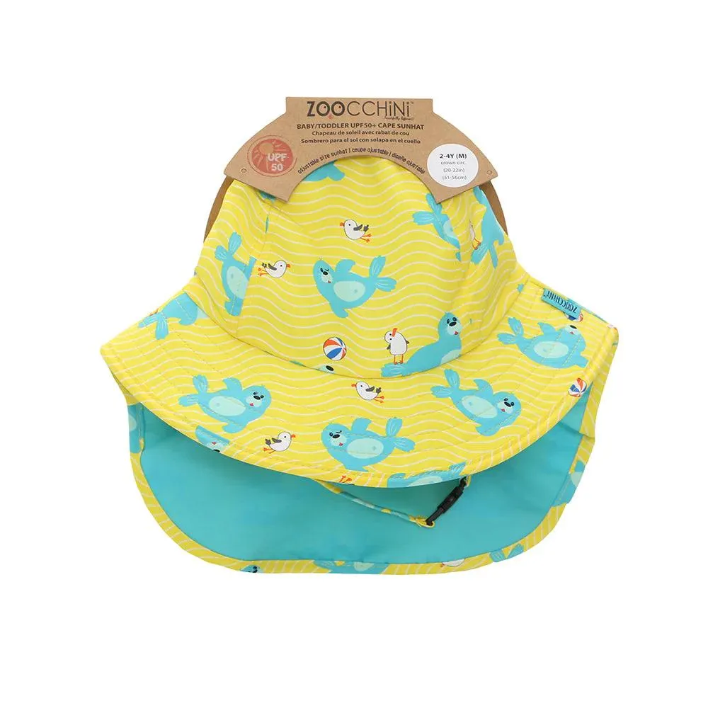 UPF 50  Cape Sun hat - Seal