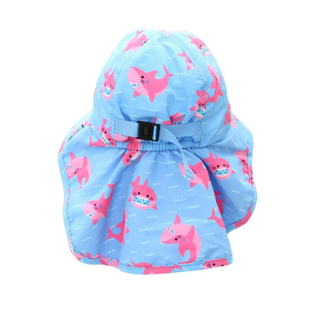 UPF 50  Cape Sun hat - Sophie the Shark