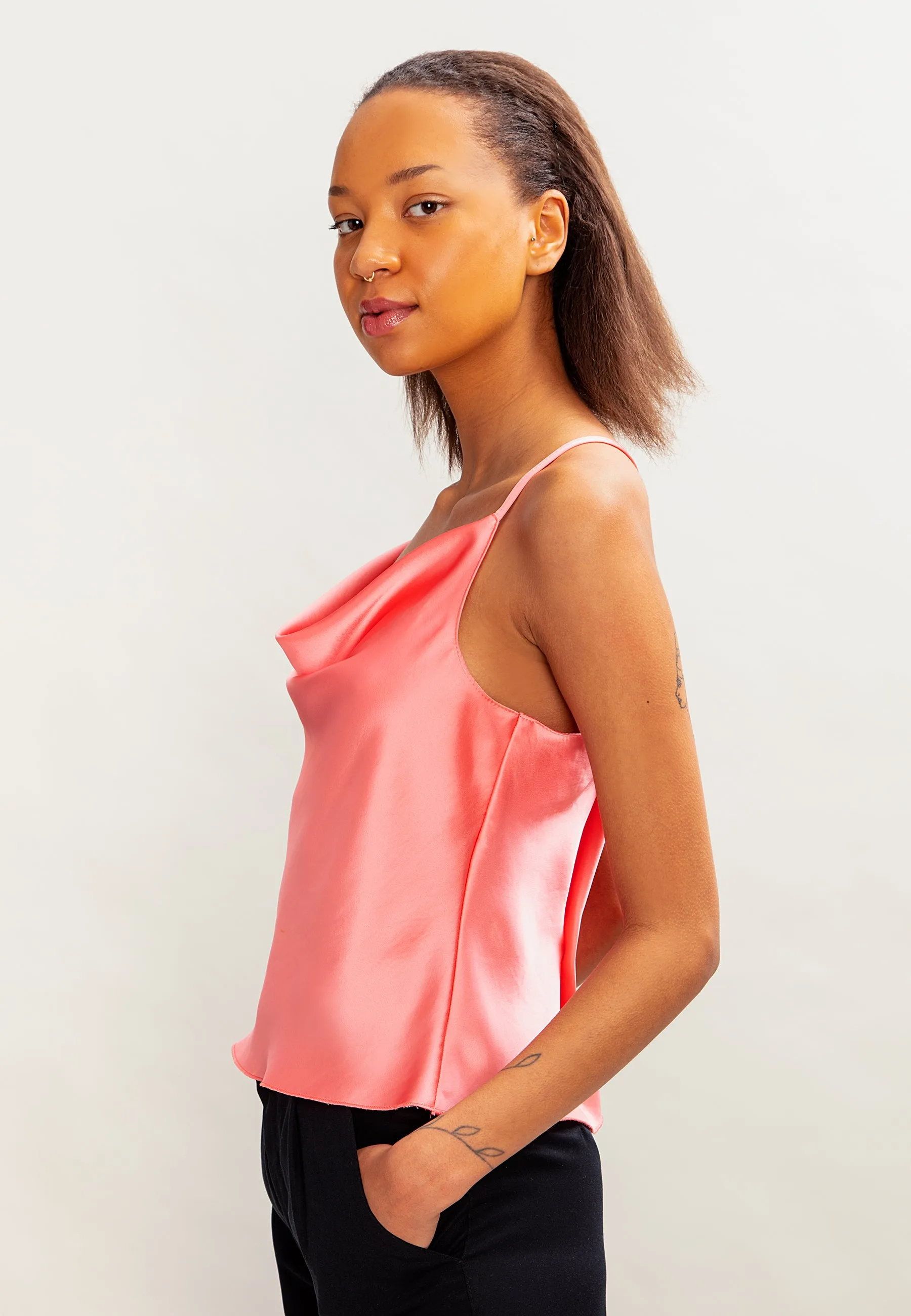 Valerie Top Coral Pink