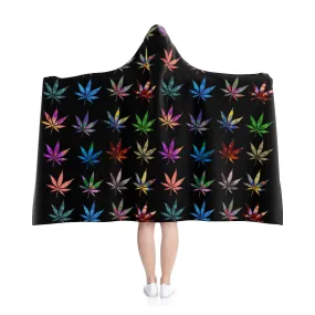 Weed Hooded Blanket