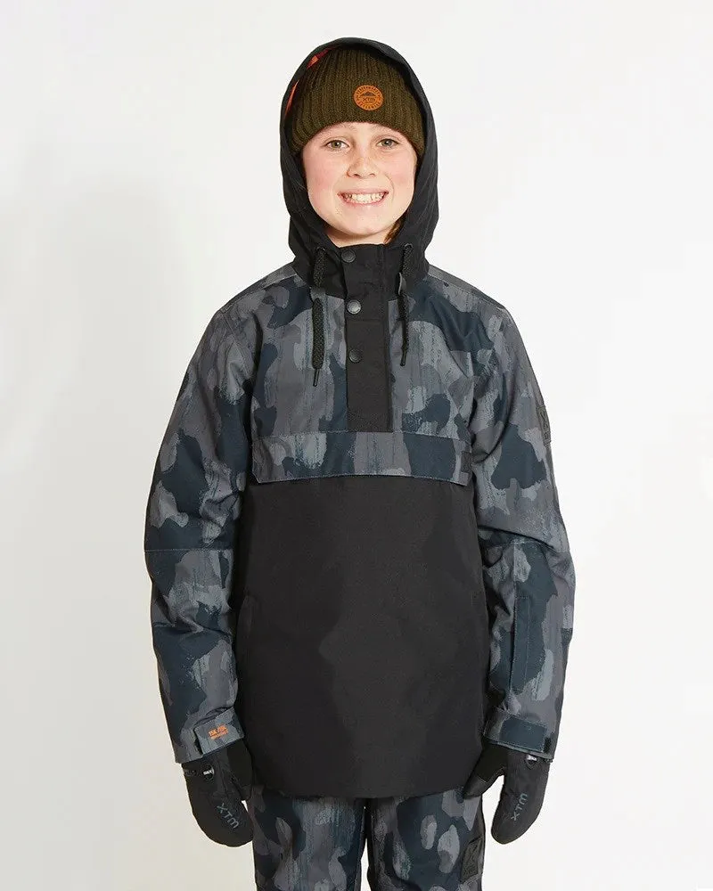 XTM Riley Youth Anorak Jacket - Dusk Snow Camo